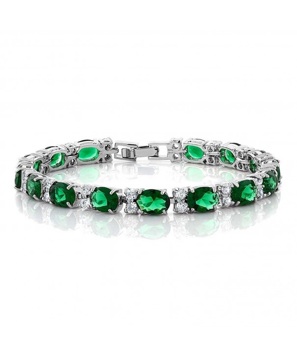 40 00 Round Zirconias Tennis Bracelet