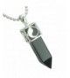 Positive Crystal Simulated Pendant Necklace