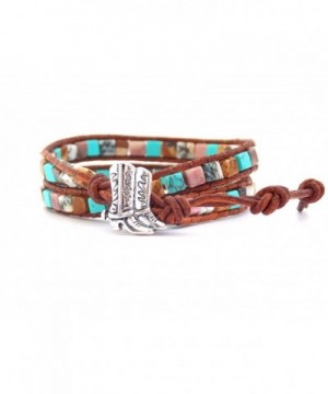 Equestrian Bracelet Cowgirl Synthetic Turquoise