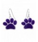 Shaped Silver Simple Dangle Earrings