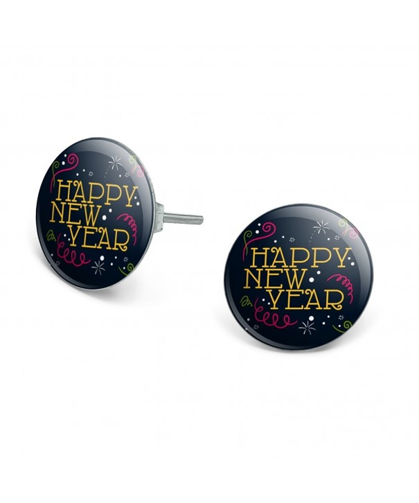 Happy Novelty Silver Plated Earrings