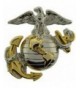 Marine Corps Emblem Silver Lapel
