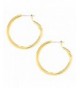 Earrings Premium Jewelry Hypoallergenic yellow gold plated bronze