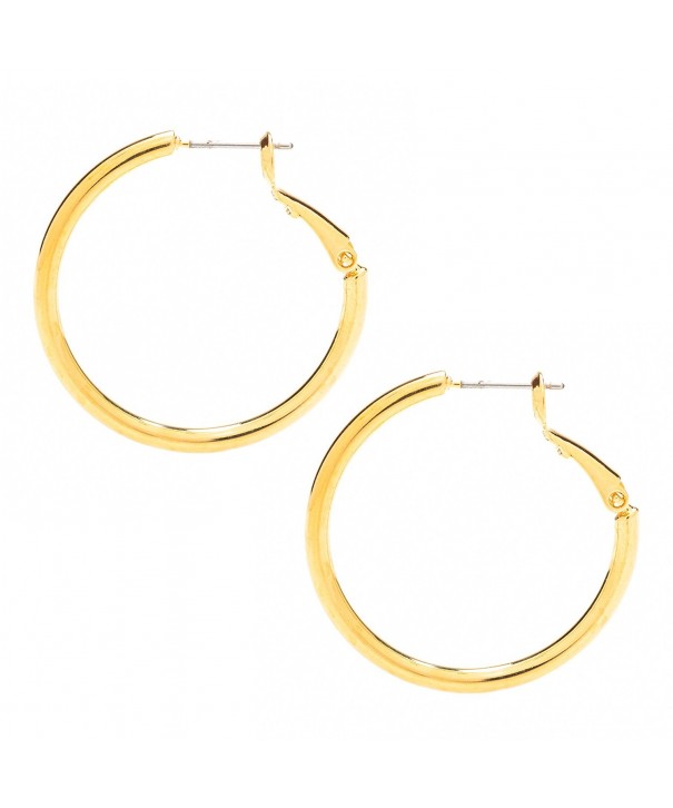 Earrings Premium Jewelry Hypoallergenic yellow gold plated bronze
