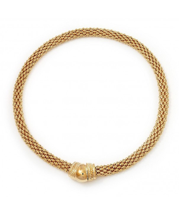 Gold Plated Magnetic Choker Necklace