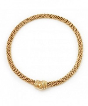 Gold Plated Magnetic Choker Necklace