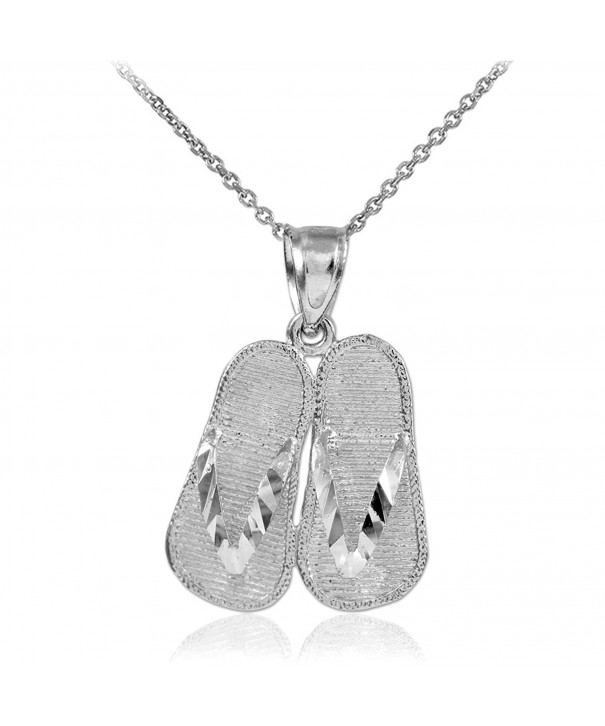 Sterling Silver Summer Pendant Necklace