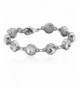 1928 Jewelry Silver Tone Adjustable Bracelet