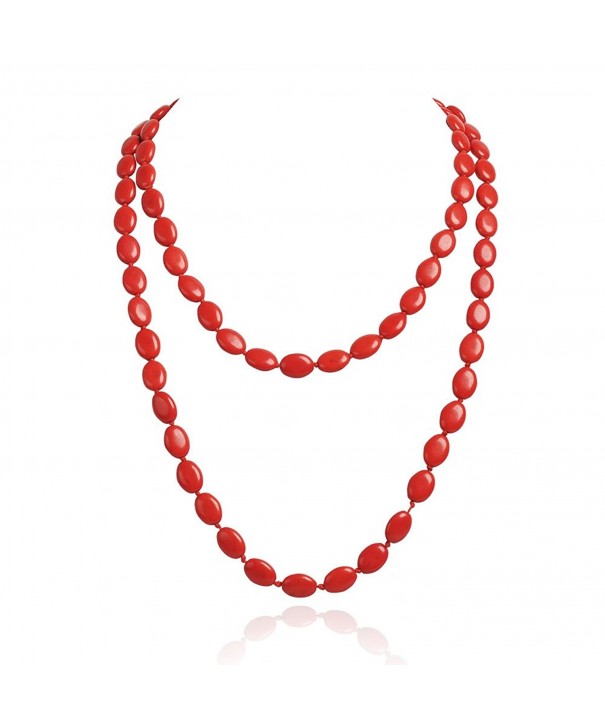 Jane Jewelry Clothing Necklace Fn1274 Red