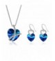 Sapphire Crystals Swarovski Necklace Anniversary