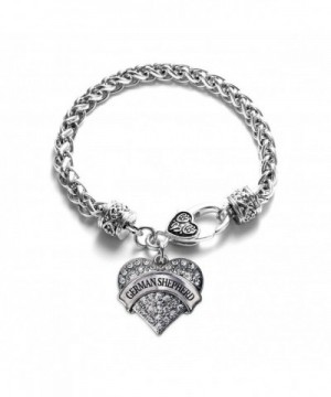 Shepherd Bracelet Silver Lobster Crystal