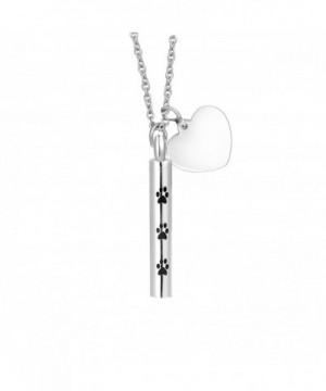 Cremation Personalized Cylinder necklace Memorial