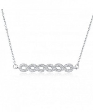 Rosa Vila Zirconia Braided Necklace