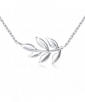 Sterling Silver Olive Necklace Women