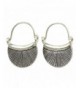 NOVICA Handmade Endless Earrings Oxidized