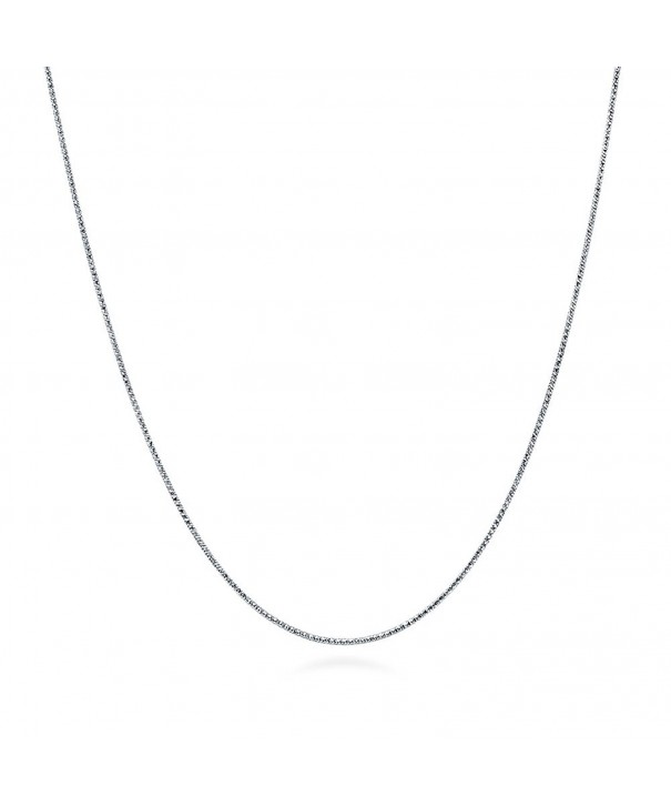 BERRICLE Italian Rhodium Sterling Necklace