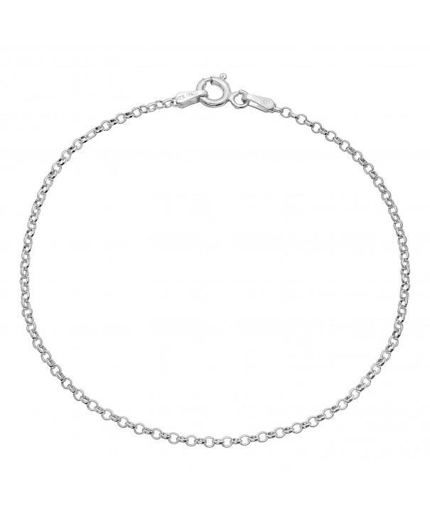 Sterling Silver Nickel Free Cable Chain