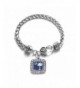 Carolina Classic Silver Crystal Bracelet