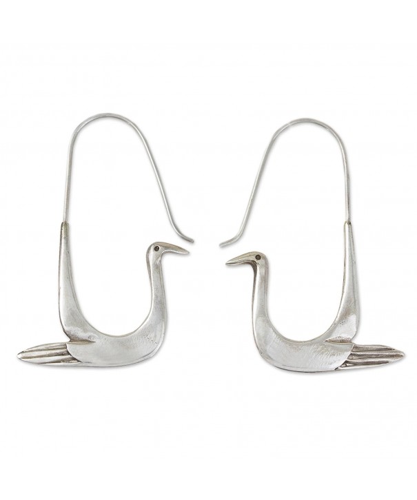 NOVICA Sterling Silver Themed Earrings