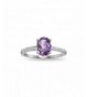 Sterling Silver Amethyst White Topaz