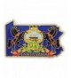 PinMarts State Shape Pennsylvania Lapel