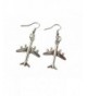 Airplane Earrings Travel Jewelry Distance