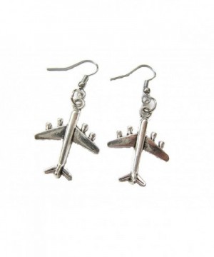 Airplane Earrings Travel Jewelry Distance