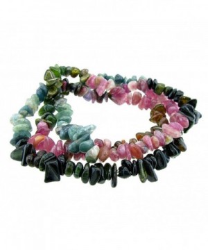 Stunning Stackable Tourmaline Stretchy Bracelet