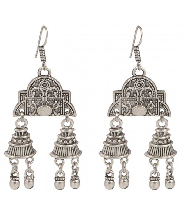 Sansar India Silver Earrings Jewelry