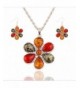 YiYi Operation Artificial Necklace Earrings