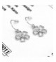 Sterling Silver Rhodium Plated Earrings