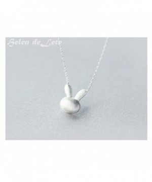 Helen Lete Frosted Sterling Necklace