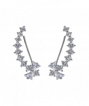 Crystal Earring Zirconia Accented Earrings