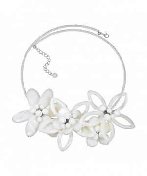 Modern Petals Feminine Flowers Necklace