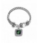 Scoliosis Awareness Classic Silver Bracelet