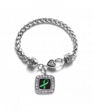 Scoliosis Awareness Classic Silver Bracelet