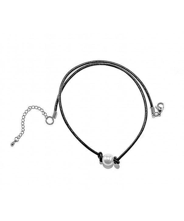 Necklace Pendant Genuine Leather Adjustable