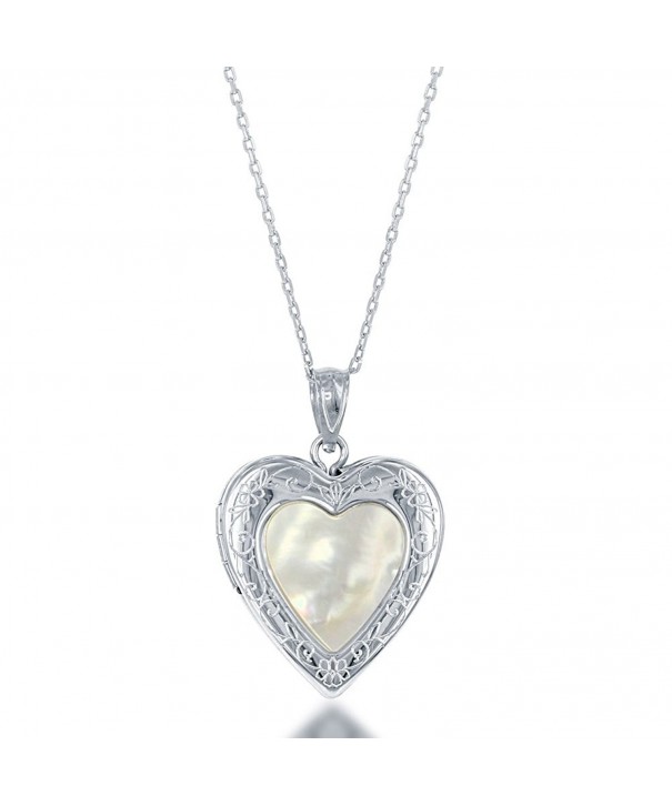 Sterling Silver Mother Locket Necklace