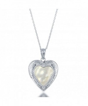 Sterling Silver Mother Locket Necklace