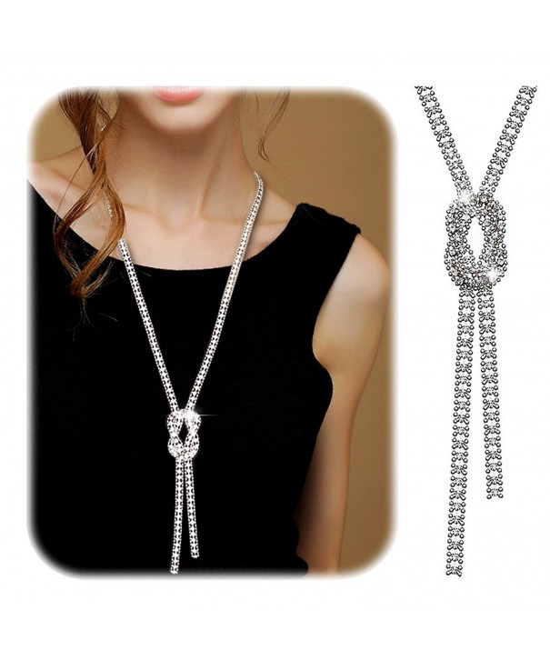 Suyi Crystal Necklace All Match Clothing