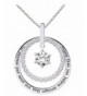 ALOV Sterling stronger Zirconia Necklace