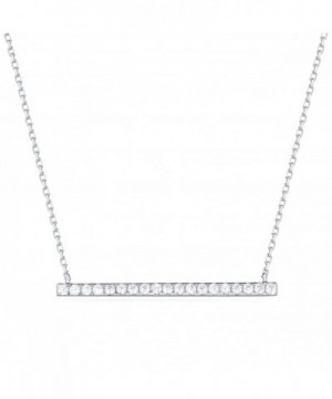 Carleen Sterling Zirconia Pendant Necklace