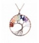 Sedmart Seasons Pendant Necklace Gemstone