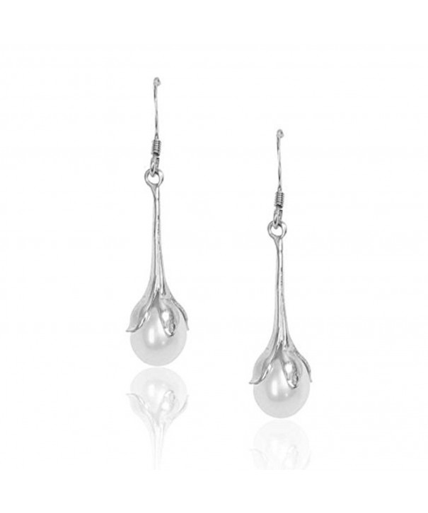 Cultured Earrings Sterling Silver Hypoallergenic