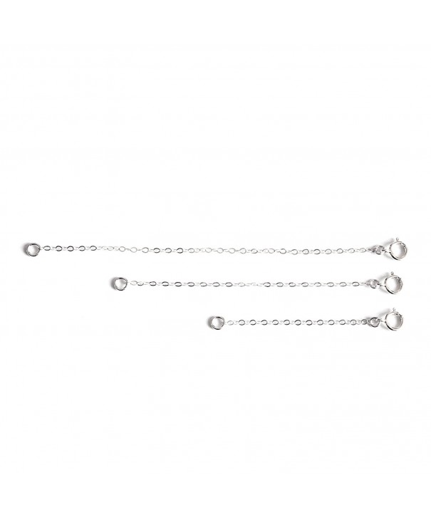 Sterling Silver Necklace Bracelet Extender