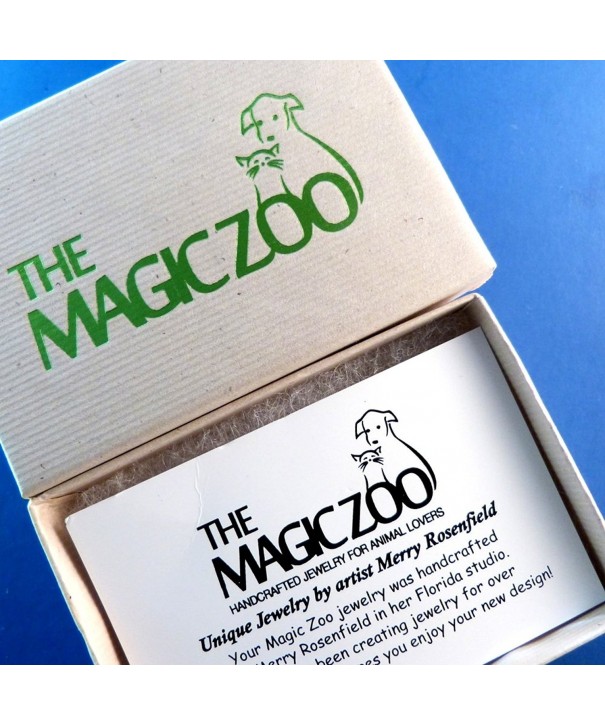 Pewter Labrador Pin Magic Zoo
