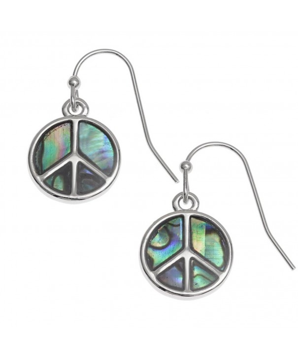 Liavys Peace Sign Fashionable Earrings