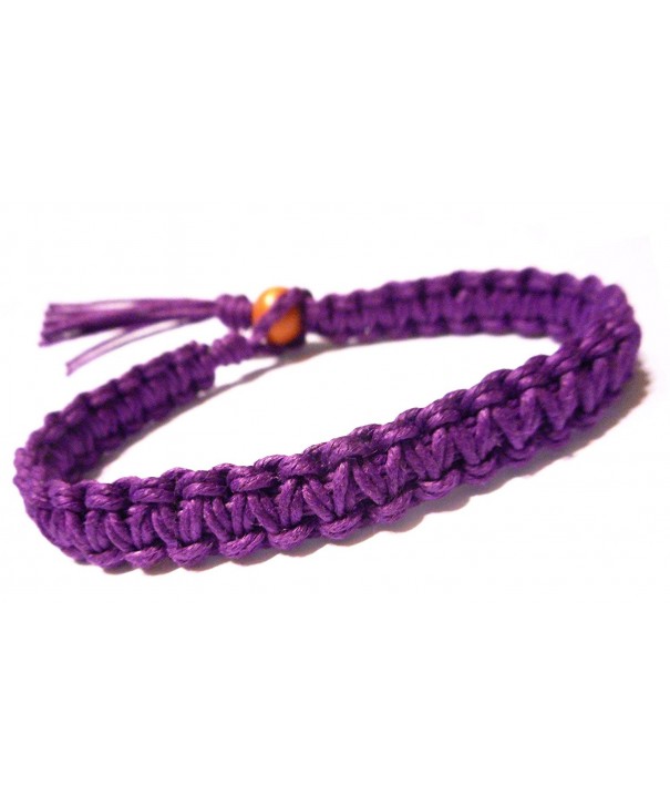 Purple Surfer Hawaiian Style Bracelet