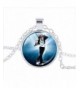 MICHAEL JACKSON Pendant Necklace Silver