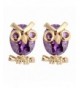 YAZILIND Charming Plated Zirconia Earrings